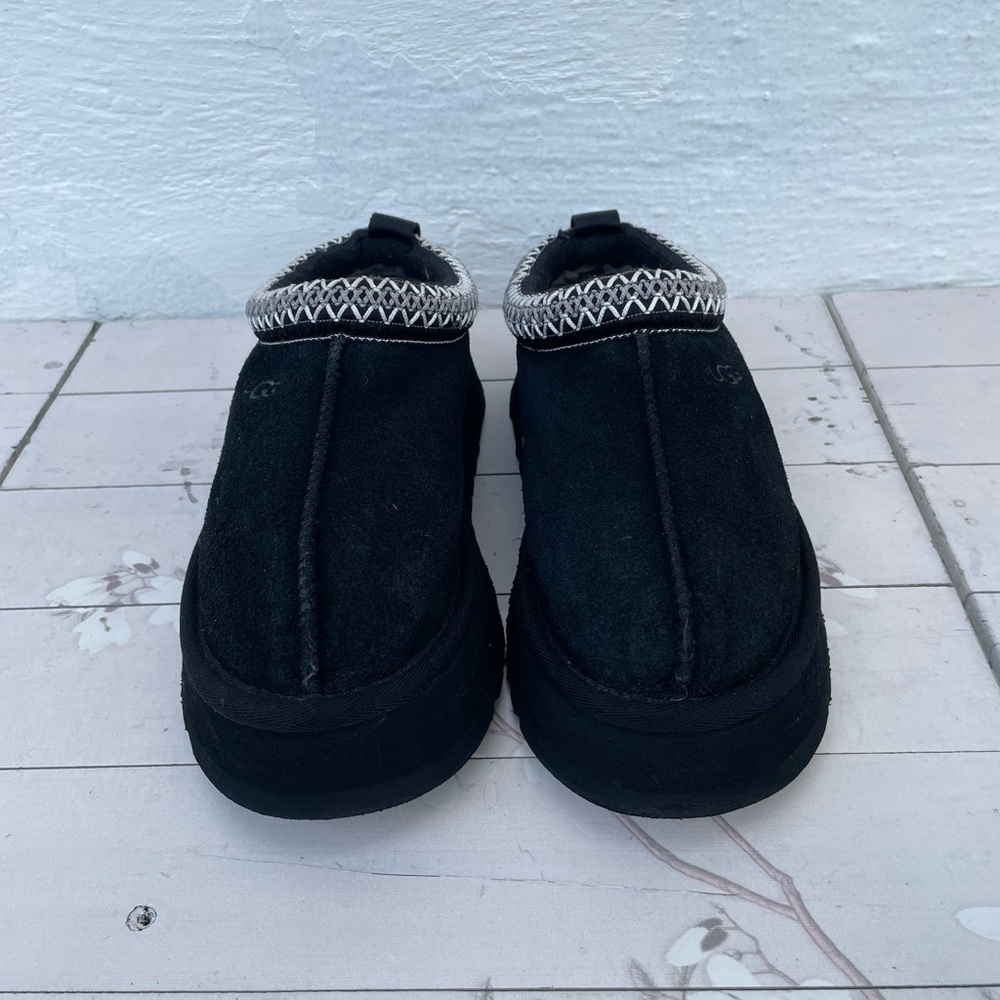 UGG Gray Plush Shearling-Lined Slip-On - Picture 2 of 10